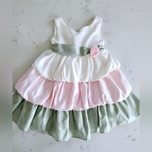 Princess  Faith Tiered Bubble Dress